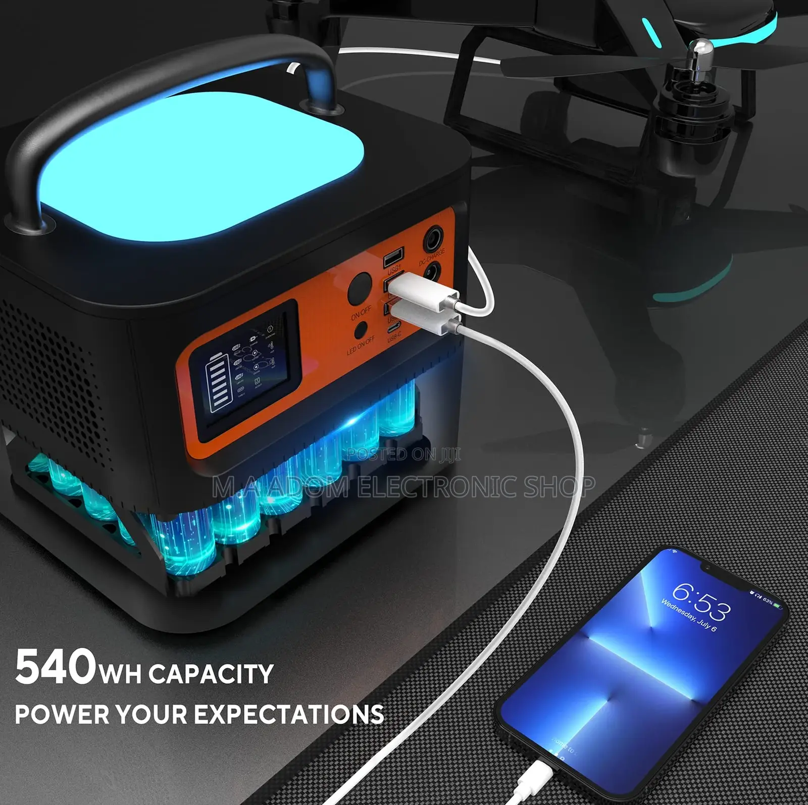 Tig Fox Portable Power Station 500watts