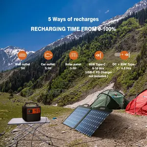 Portable Power Station for Camping, Home Use, Outdoor Power