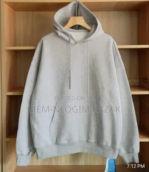 High Quality N Thick Plain Hoodies Available