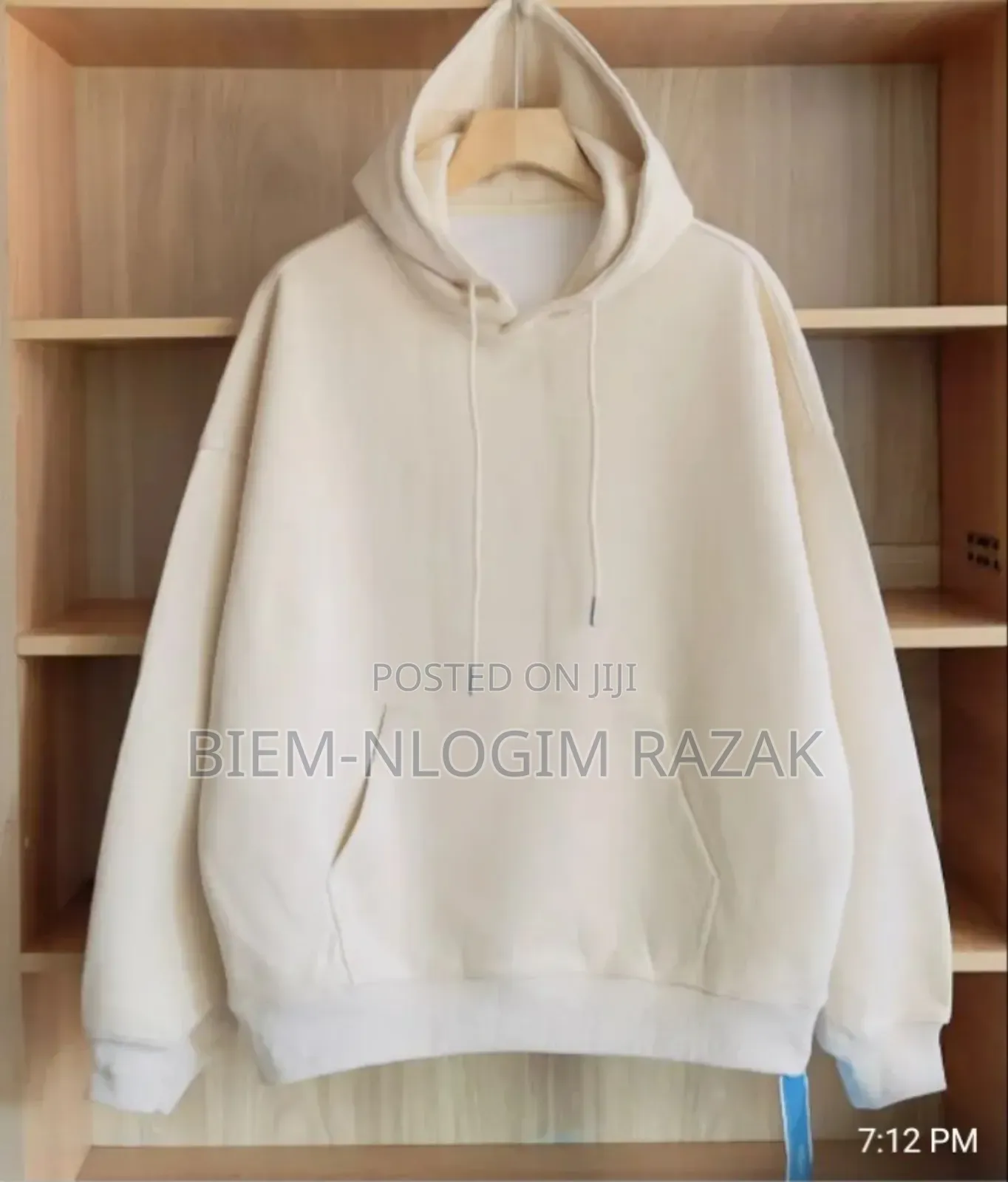 High Quality N Thick Plain Hoodies Available