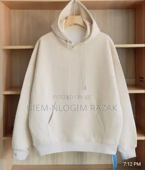 High Quality N Thick Plain Hoodies Available