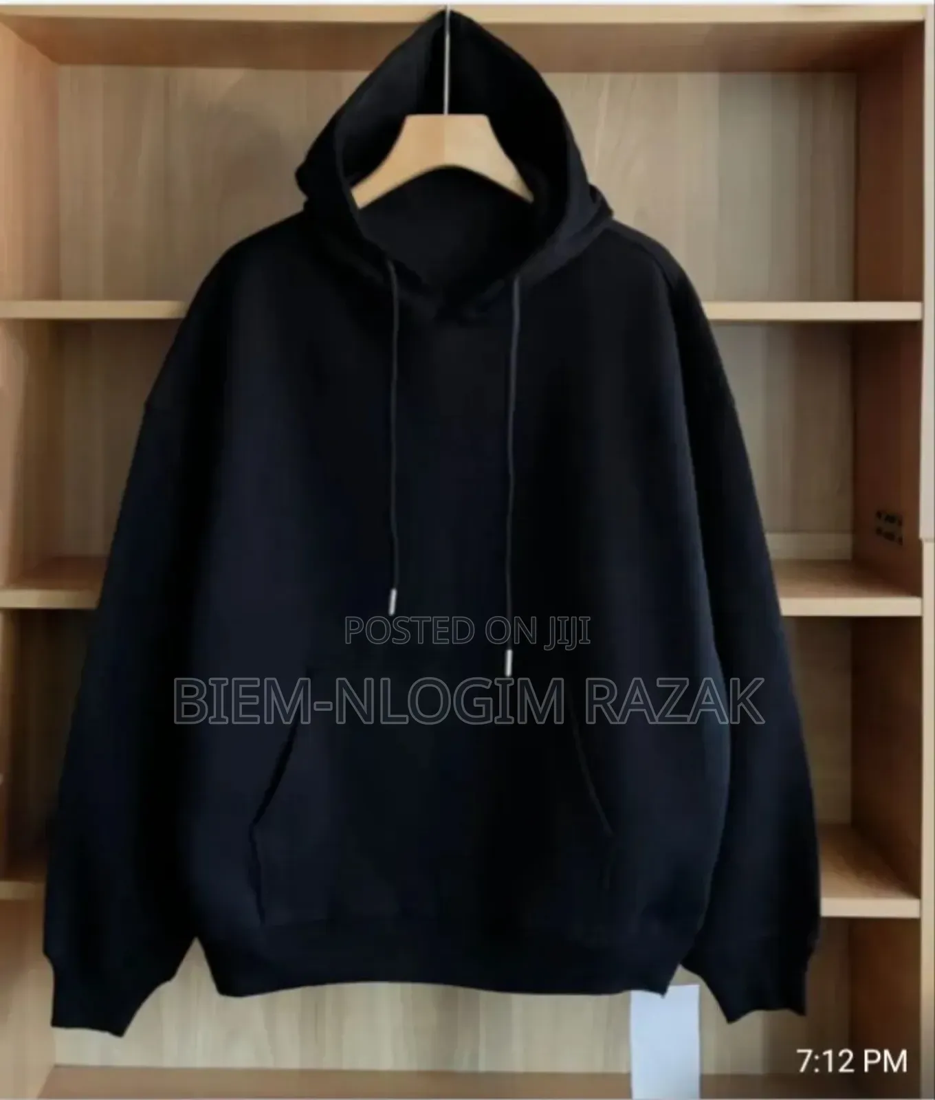 High Quality N Thick Plain Hoodies Available