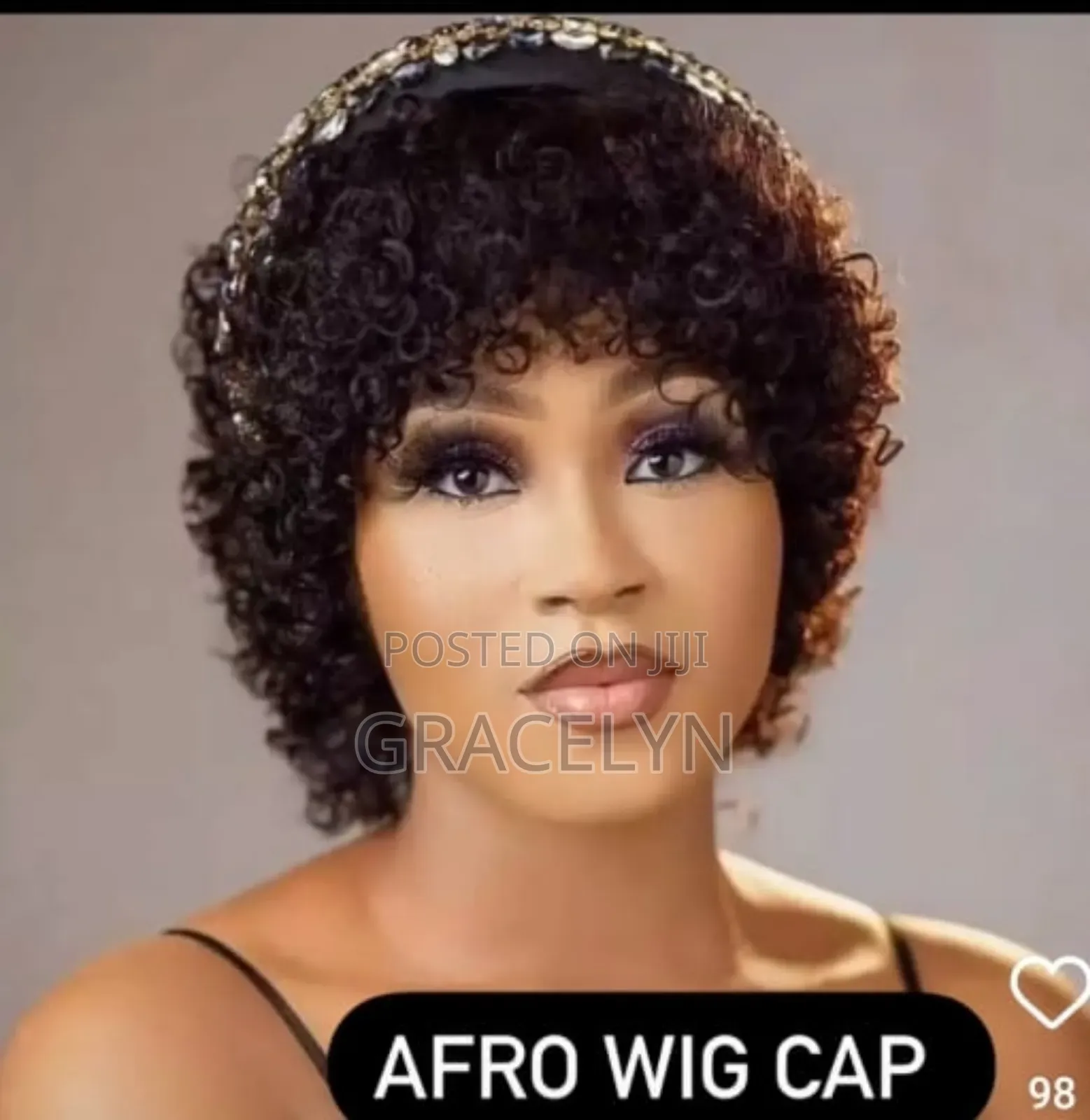 Jerry Curl Wig