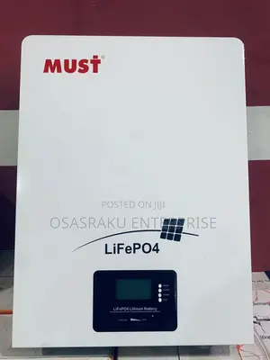 51.2v 100ah (5kwh) Must Lithium Battery