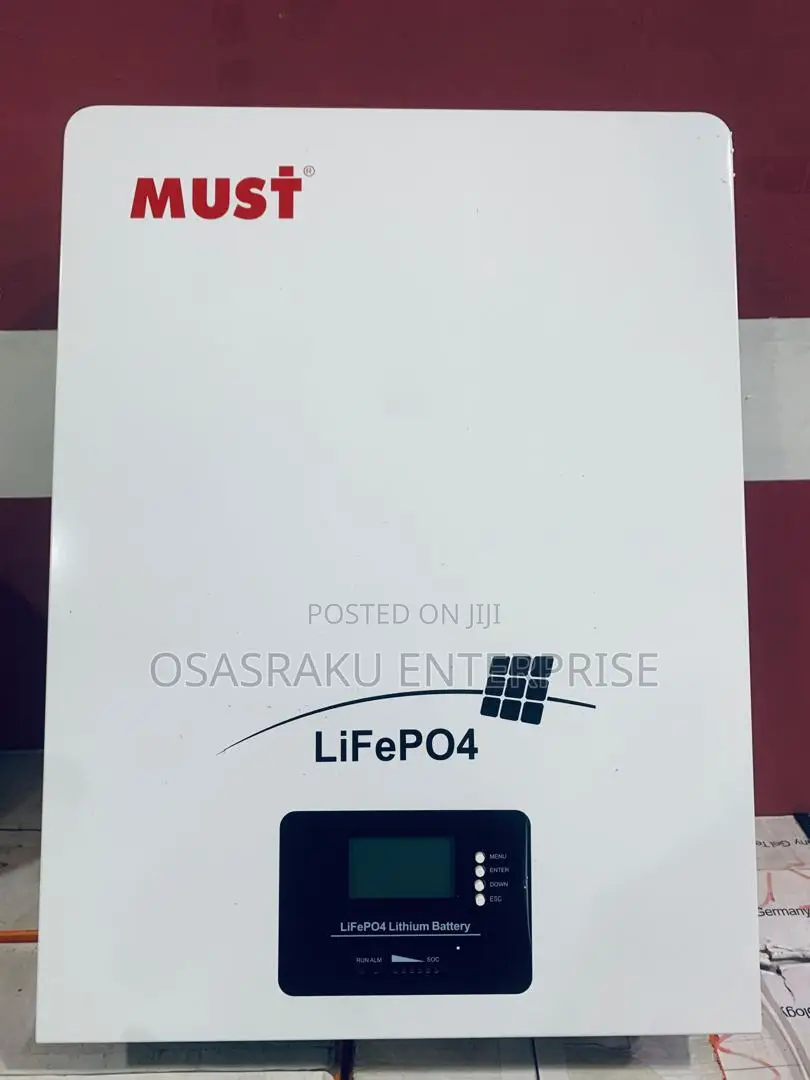 51.2v 100ah (5kwh) Must Lithium Battery