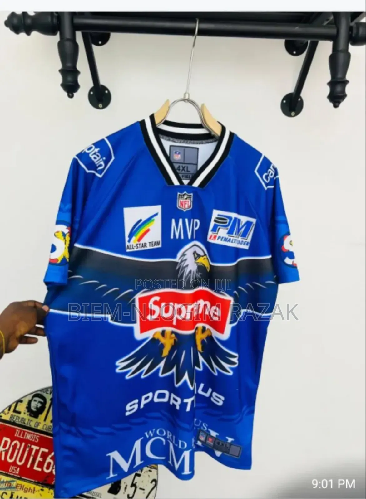 High Quality Supreme N Ny Jerseys Available in Stock