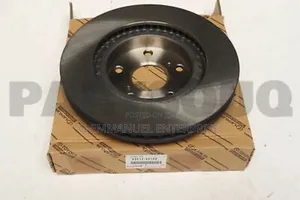 TOYOTA Camry 2013-15 Brake Disc Pair. Original Japan.