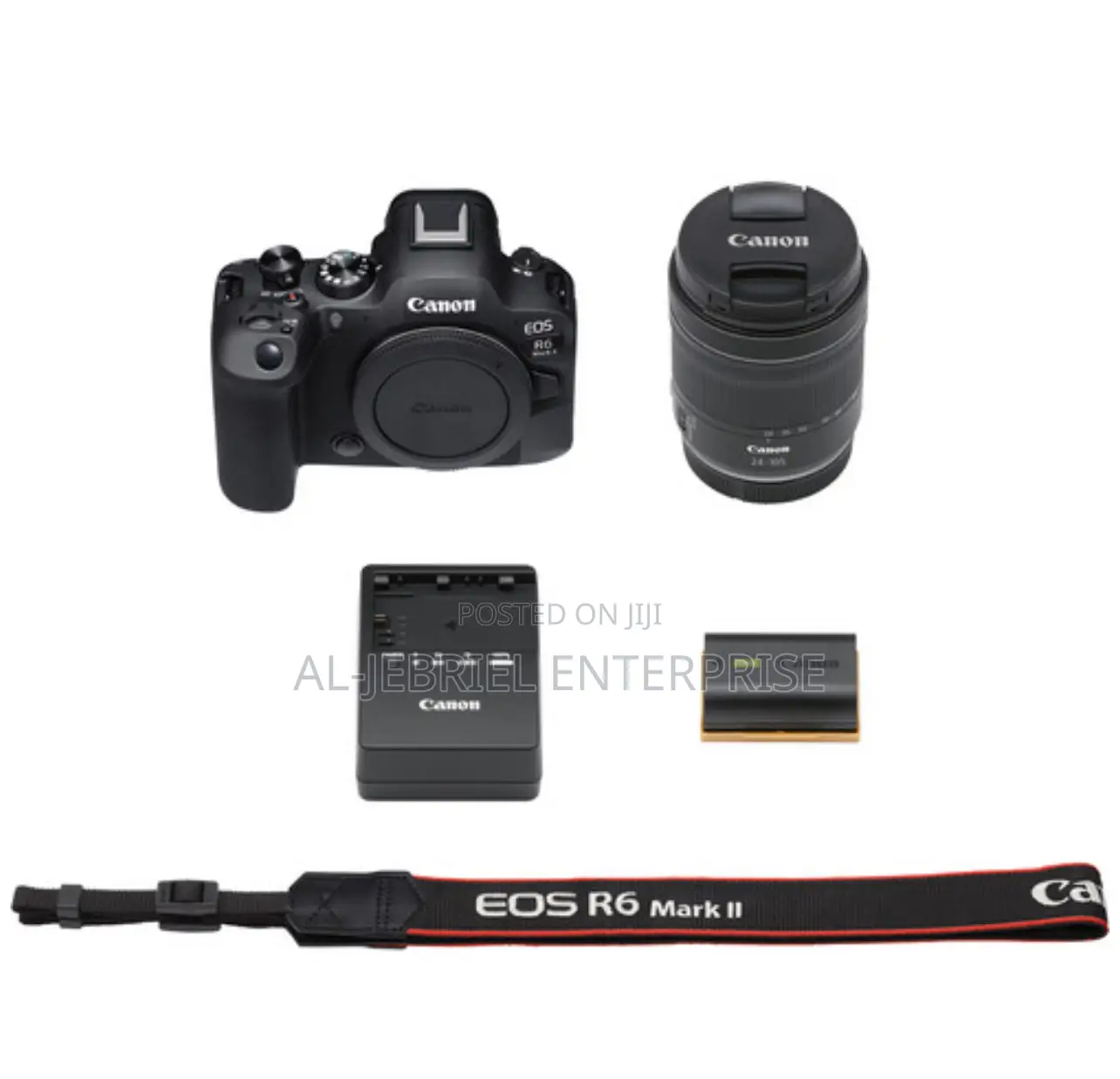 Canon EOS R6 Mark II Mirrorless Camera+24-105mm F/4-7.1 Lens