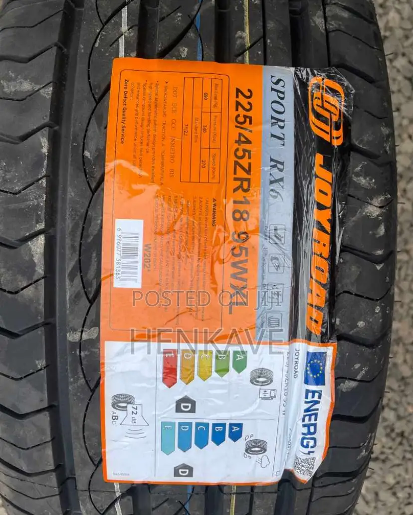 225/45r18 Brand New Tyres Available