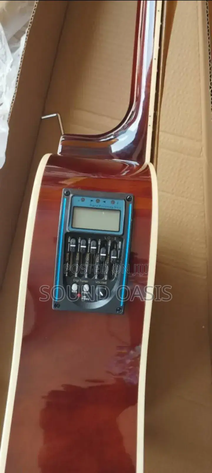 Yamaha Semi-Acoustic Guitar (Coffee Brown)