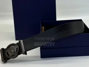 Men’S Belt, Fashion Leather Designed Hook Belt