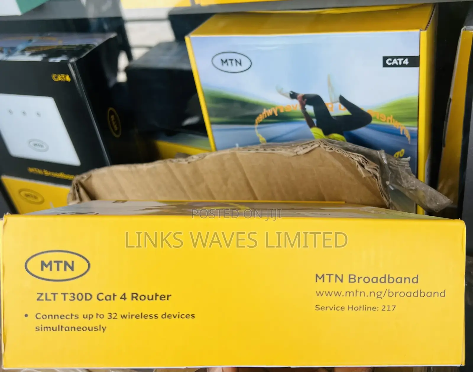MTN ZLT T30D Cat 4 Router