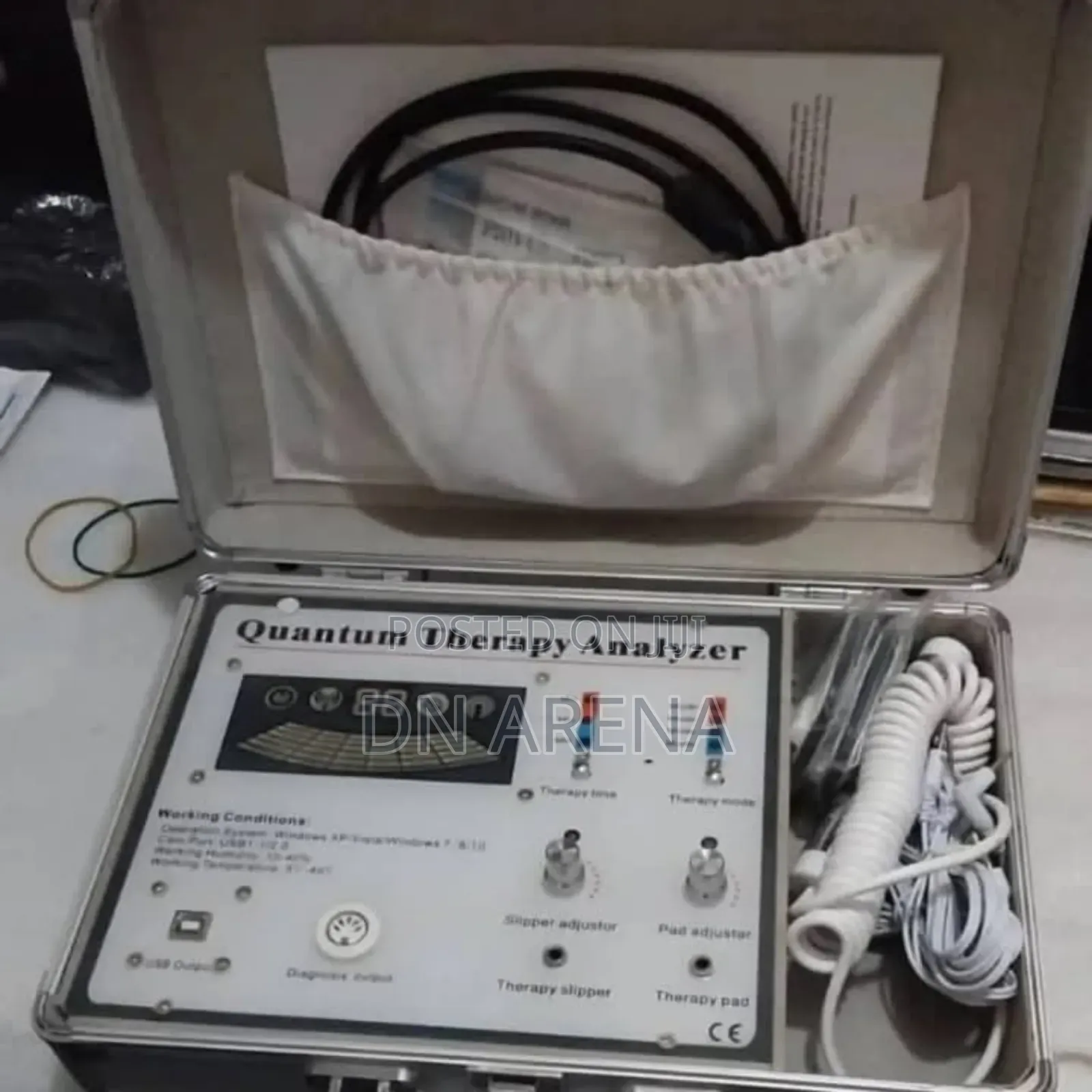 Quantum Magnetic Resonance Body Therapy Analyzer