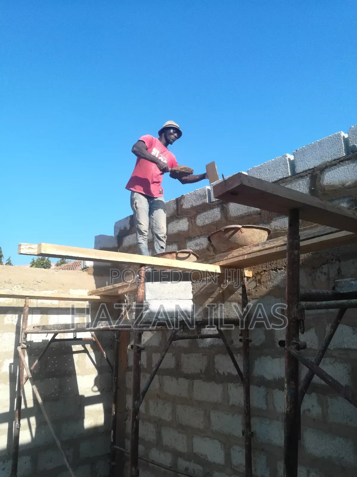 Top Block Laying and Other Mason Jobs