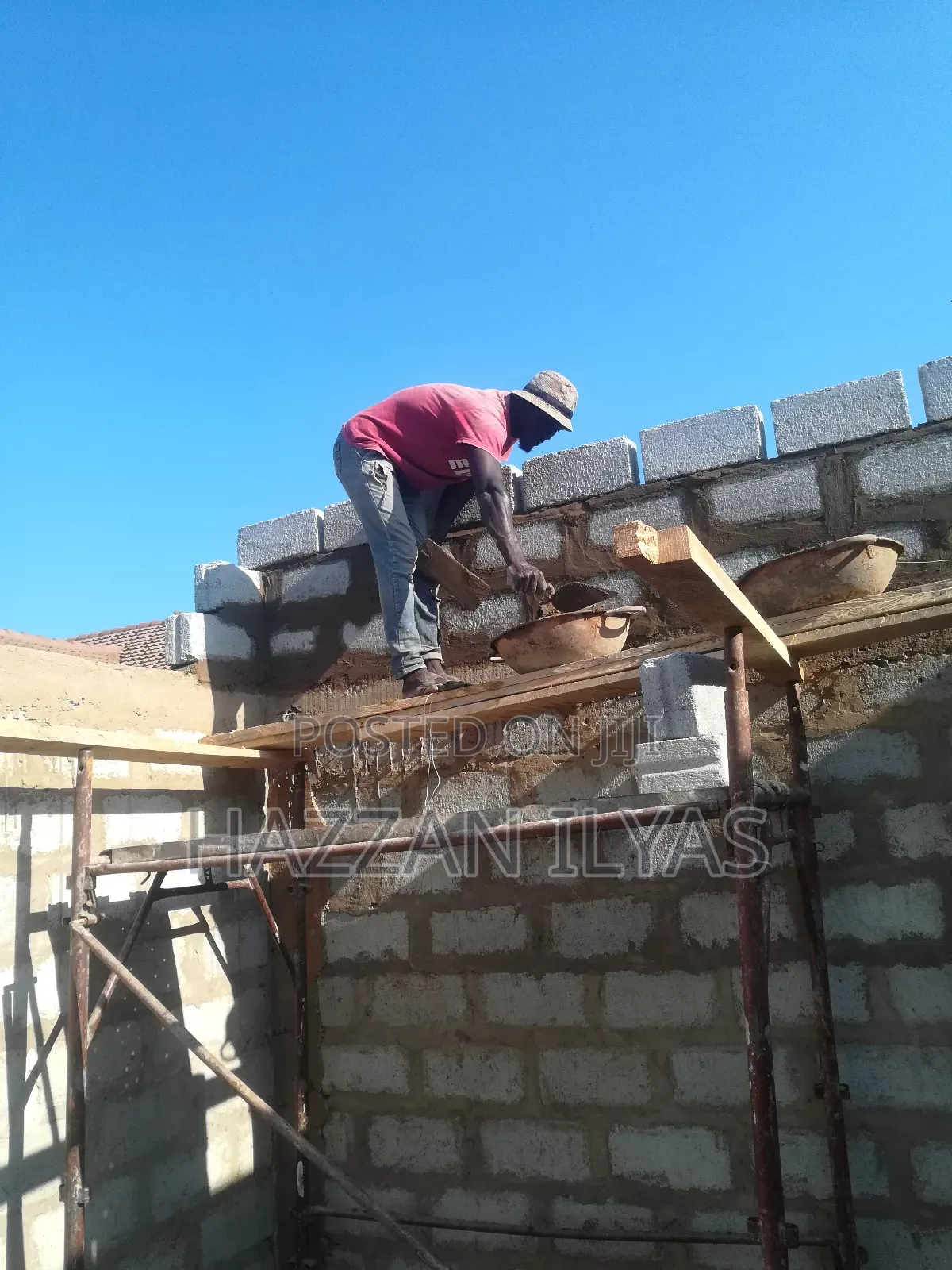 Top Block Laying and Other Mason Jobs
