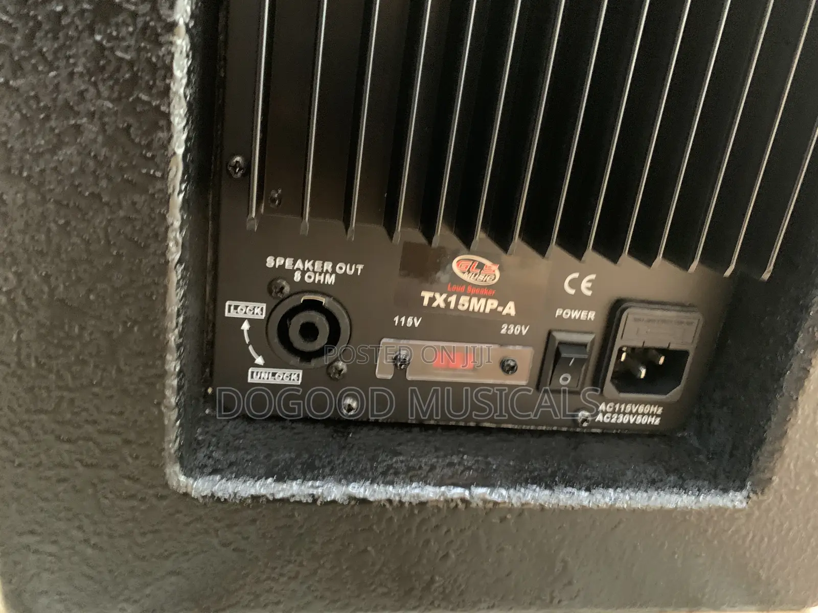 GLS 15-Inches Active Stage Monitor Speakers