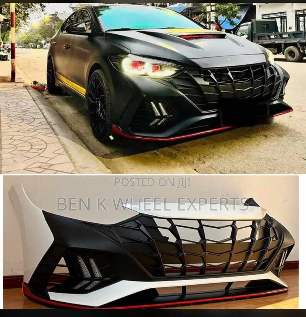 Hyundai Elantra 2017-18 Front Bumper Upgrade