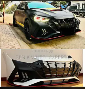 Hyundai Elantra 2017-18 Front Bumper Upgrade