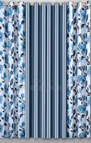 “Complete Window Coverage With 4-Piece Curtains”
