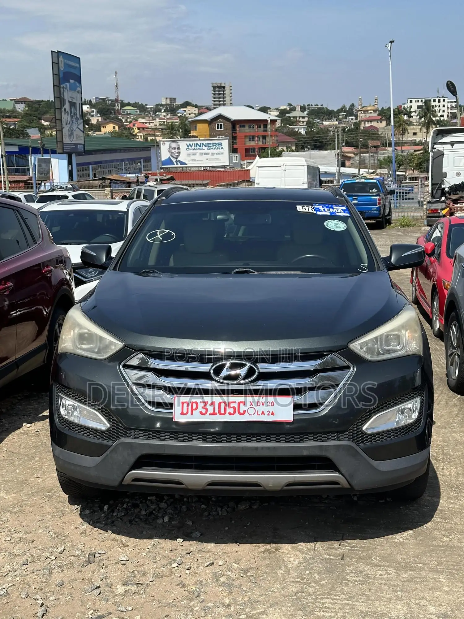 Hyundai Santa Fe 2014 Gray