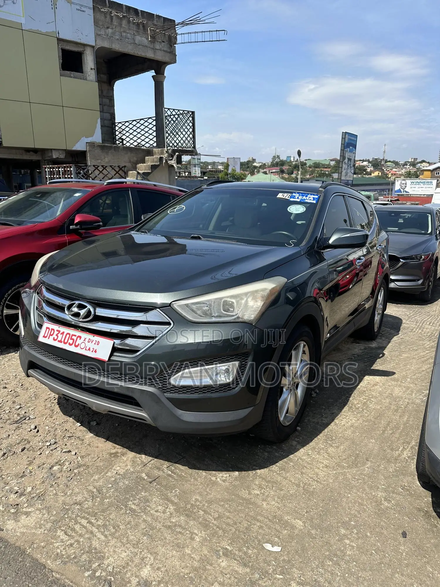 Hyundai Santa Fe 2014 Gray