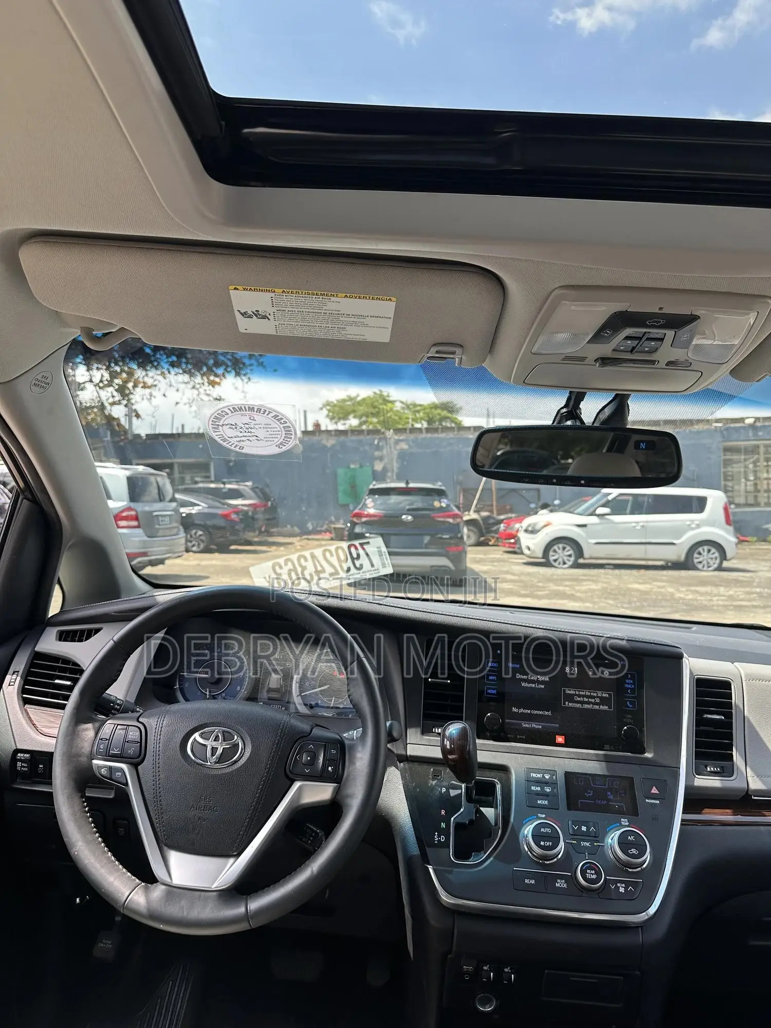 Toyota Sienna Limited Premium 7 Passenger (3.5L 6cyl 8A) 2017 Silver