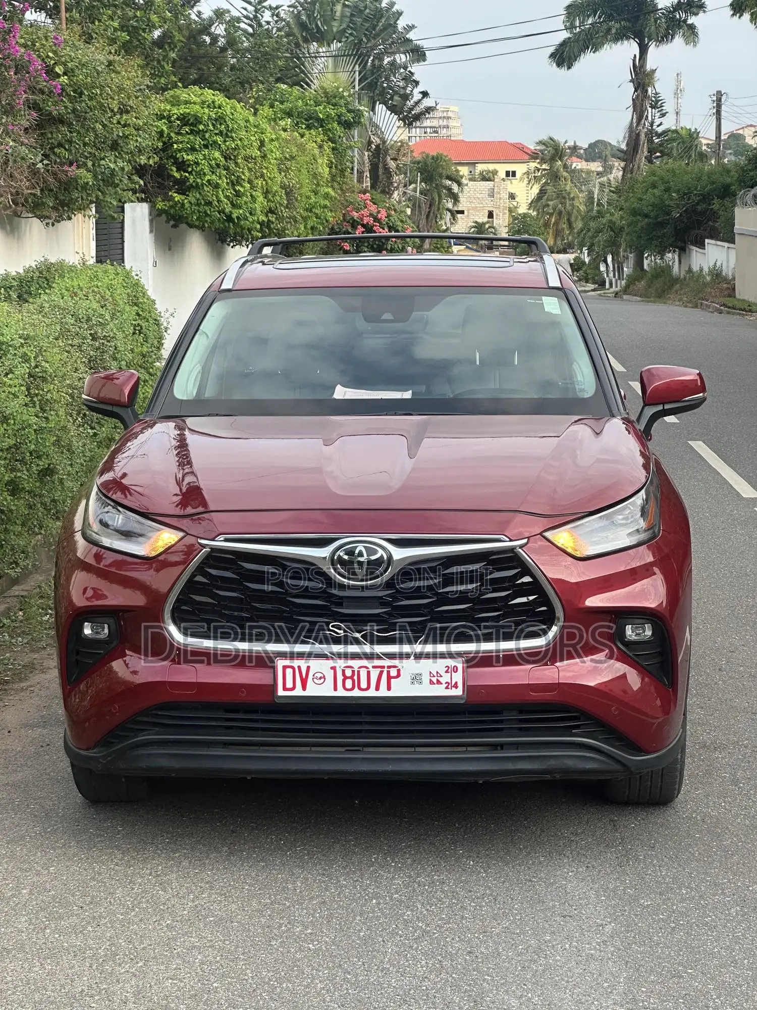 Toyota Highlander Limited FWD 2020 Red