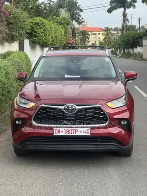 Toyota Highlander Limited FWD 2020 Red