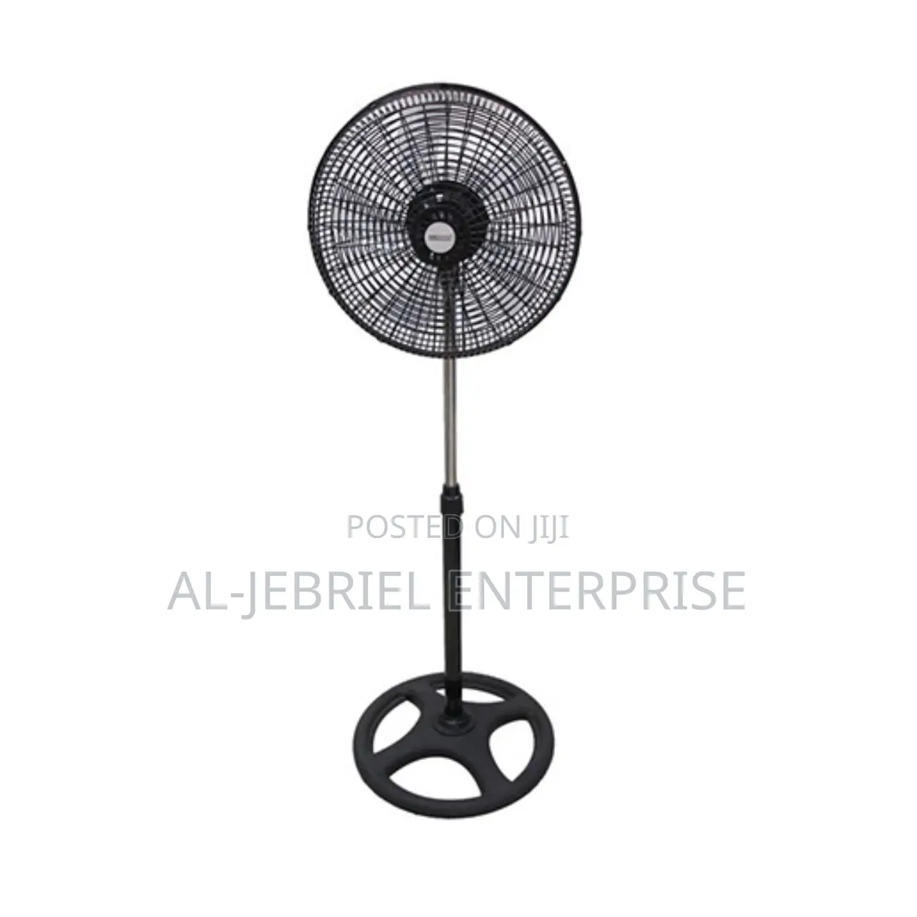 ELEGANT 16′′ MIKACHI STANDING FAN -Round Base (Black)