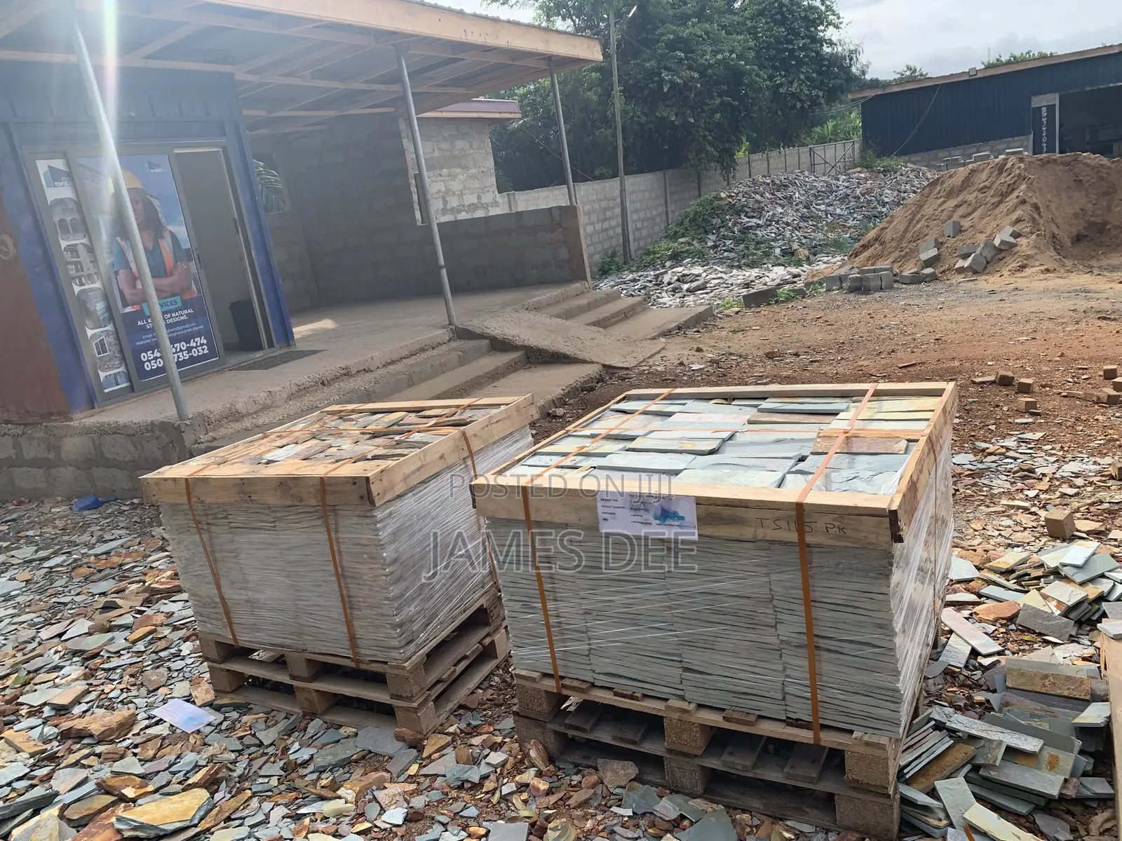Local White Tile Stone