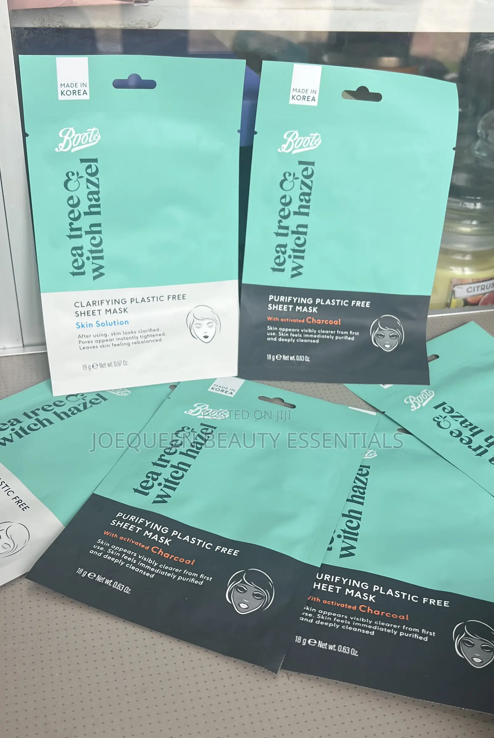 Tea Tree Witch Hazel Plastic Free Sheet Mask