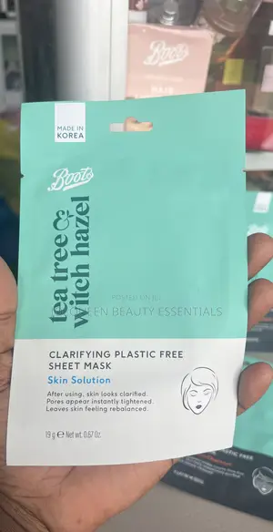 Tea Tree Witch Hazel Plastic Free Sheet Mask