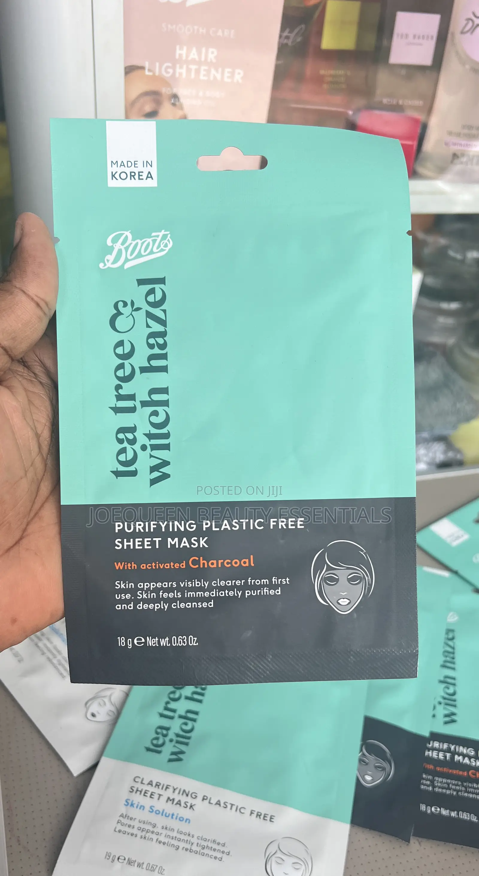 Tea Tree Witch Hazel Plastic Free Sheet Mask
