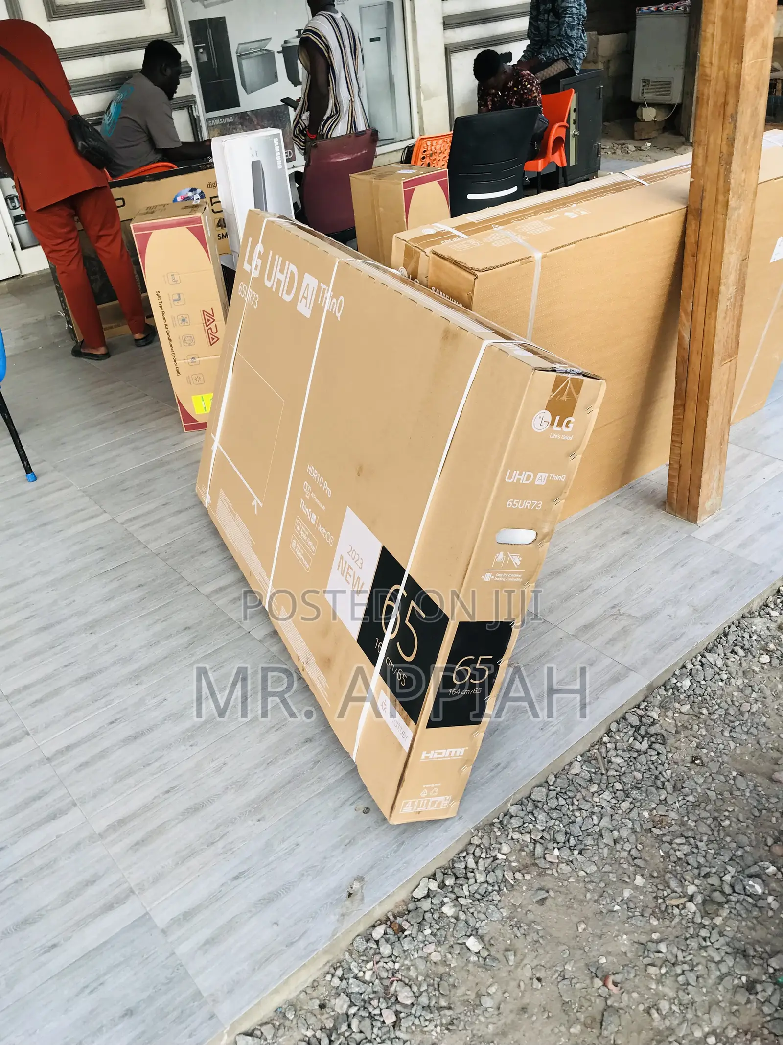 (164cm)Lg 65ur7300 65” Uhd Smart Electric Television.