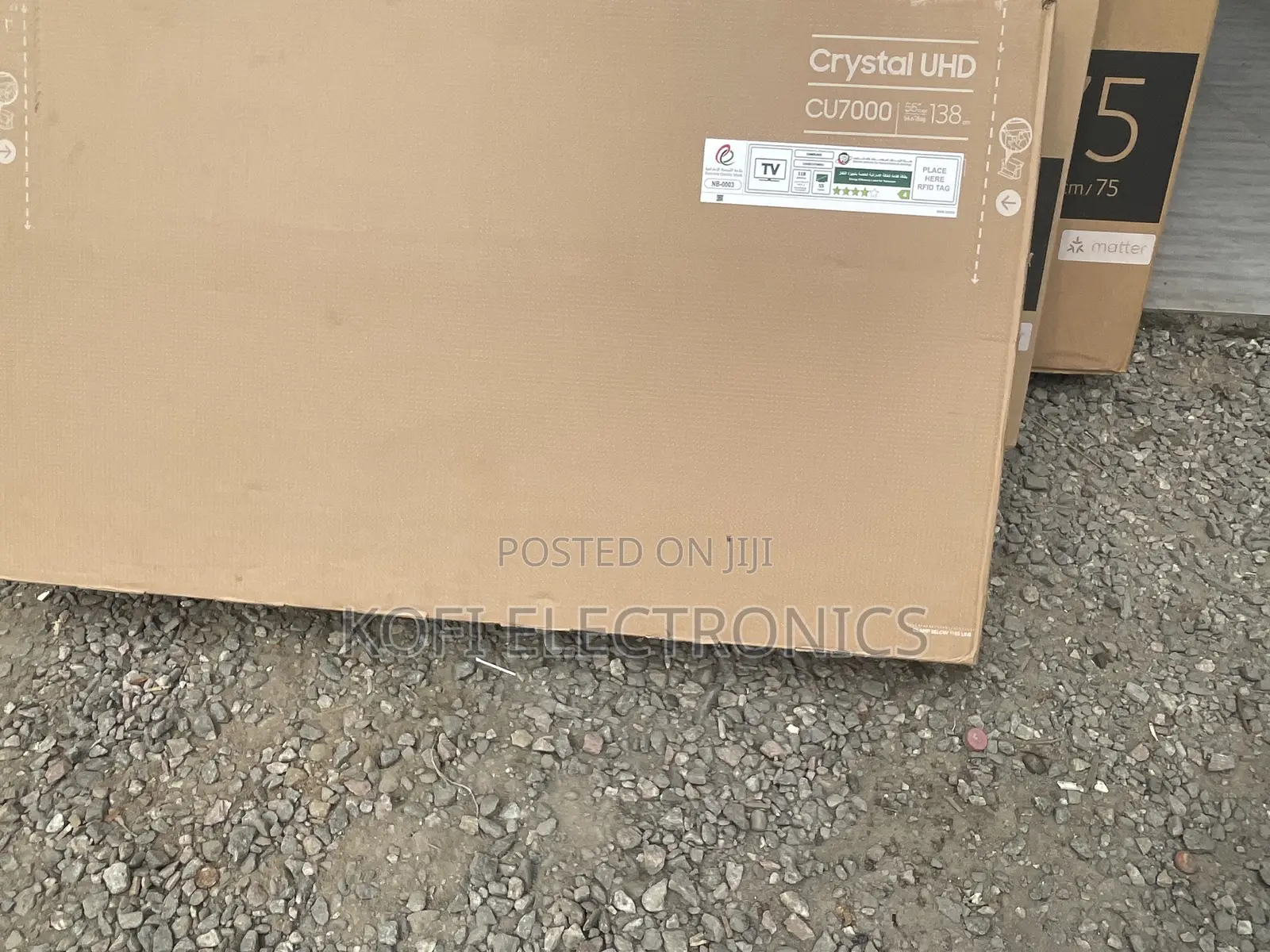 An Original Samsung 55cu7000 Smart LED Tv, Ultra HD , Hdr,