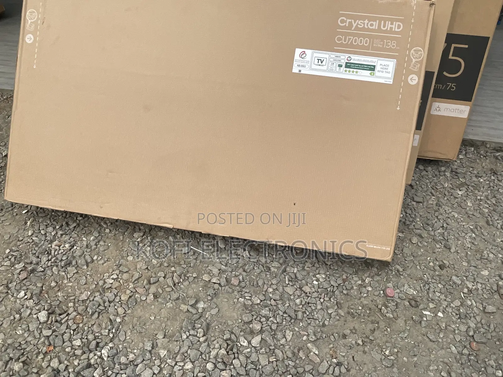 An Original Samsung 55cu7000 Smart LED Tv, Ultra HD , Hdr,