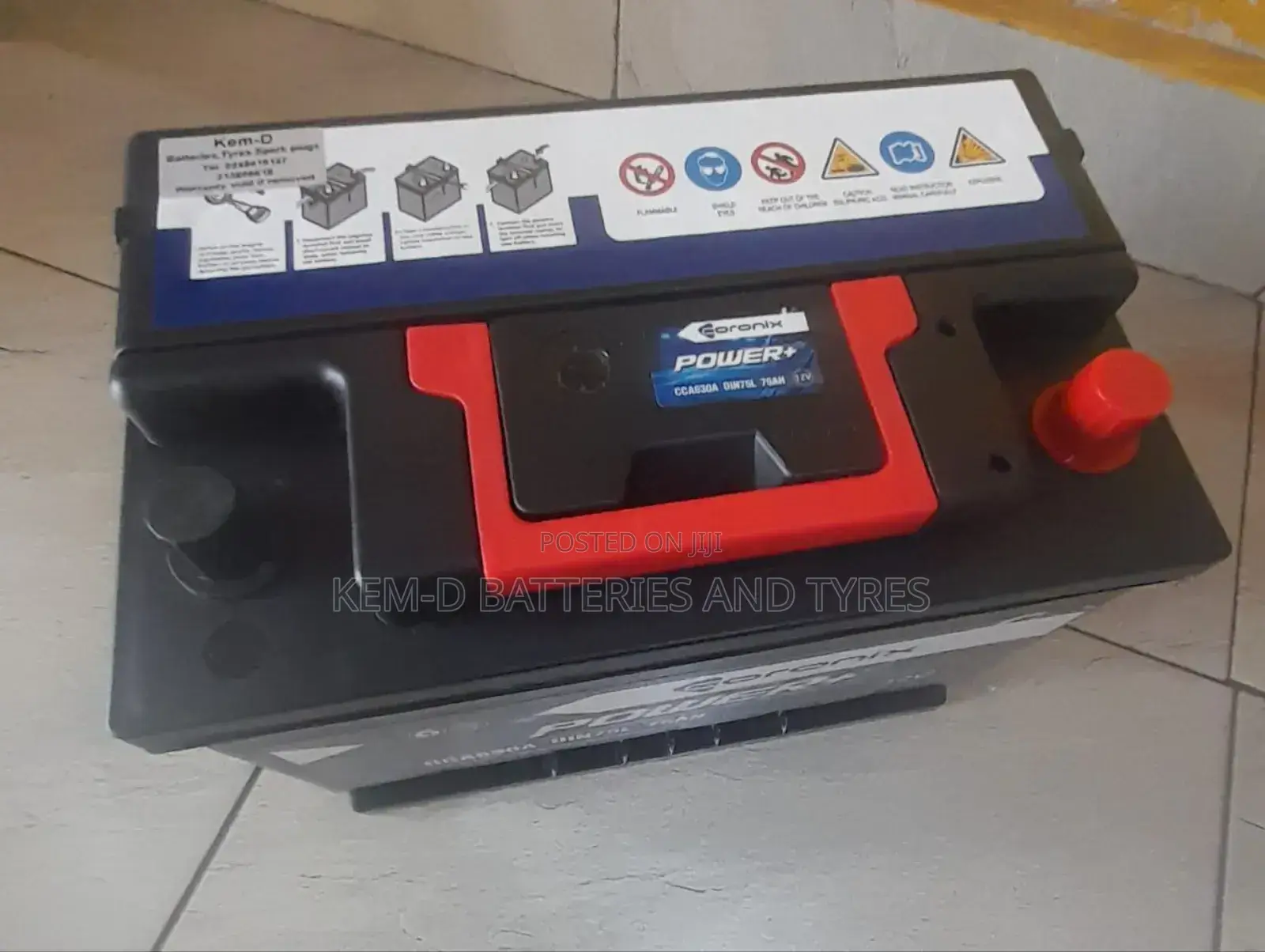 Car Batteries For Saloon Cars - 75ah Pofirst