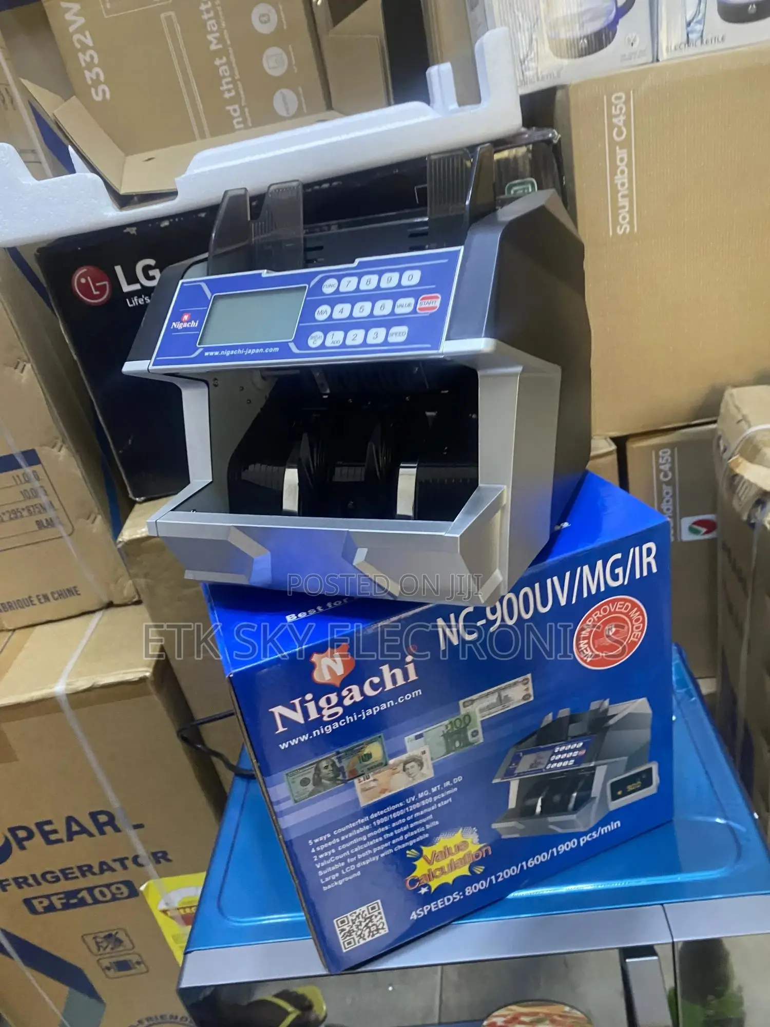 Pinpointing Nigachi NC-900MG/UV/IR Countingmachine