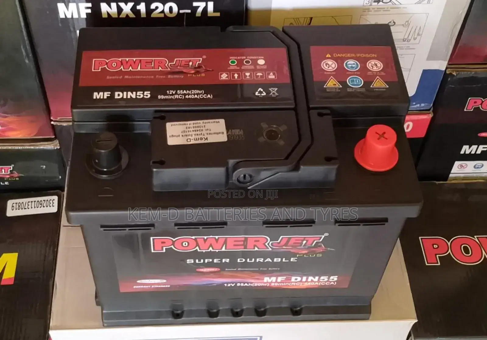 13 Plates Powerjet Battery for Latest Model Civic CRV