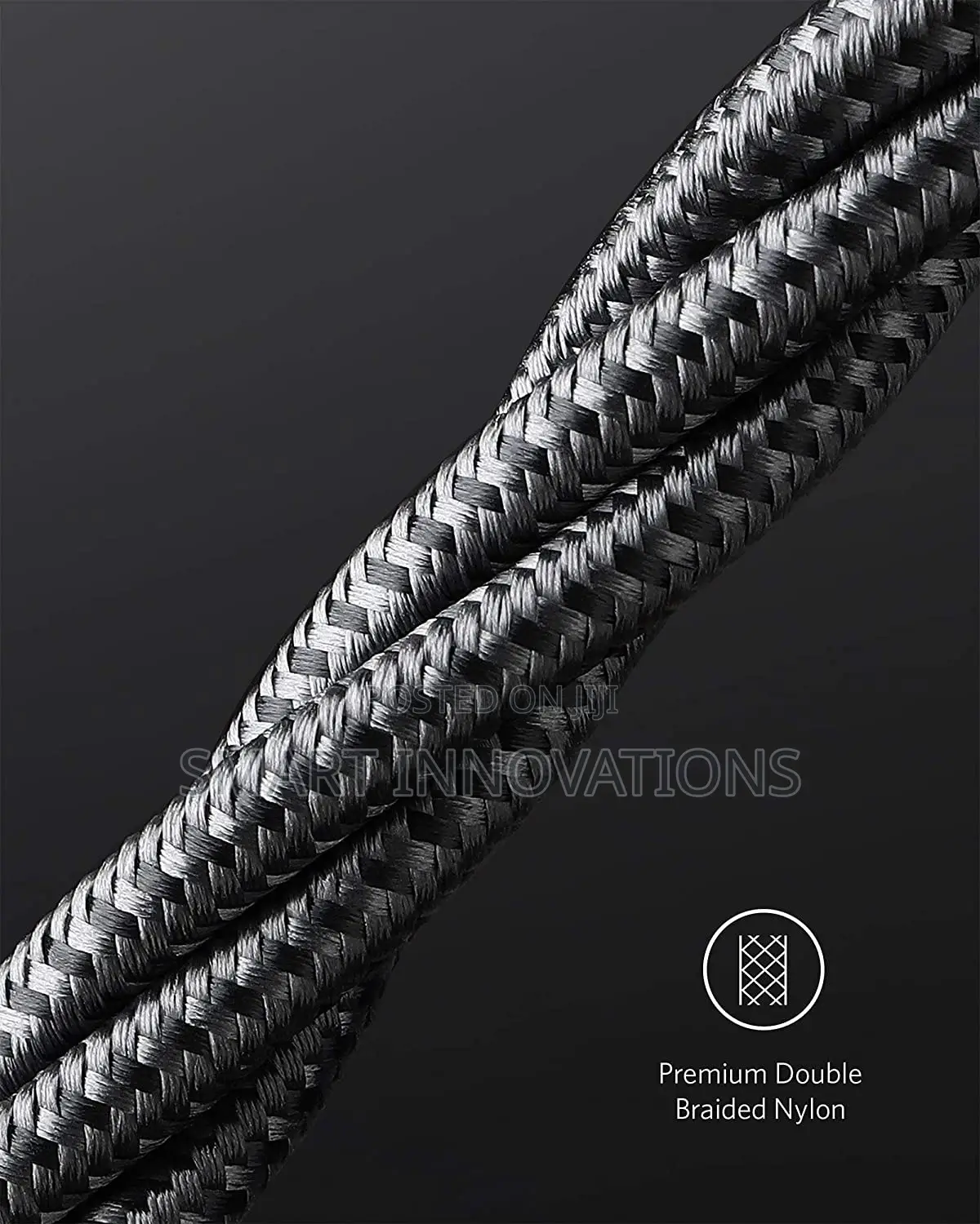 Nylon USB-C to USB-C 100W Cable