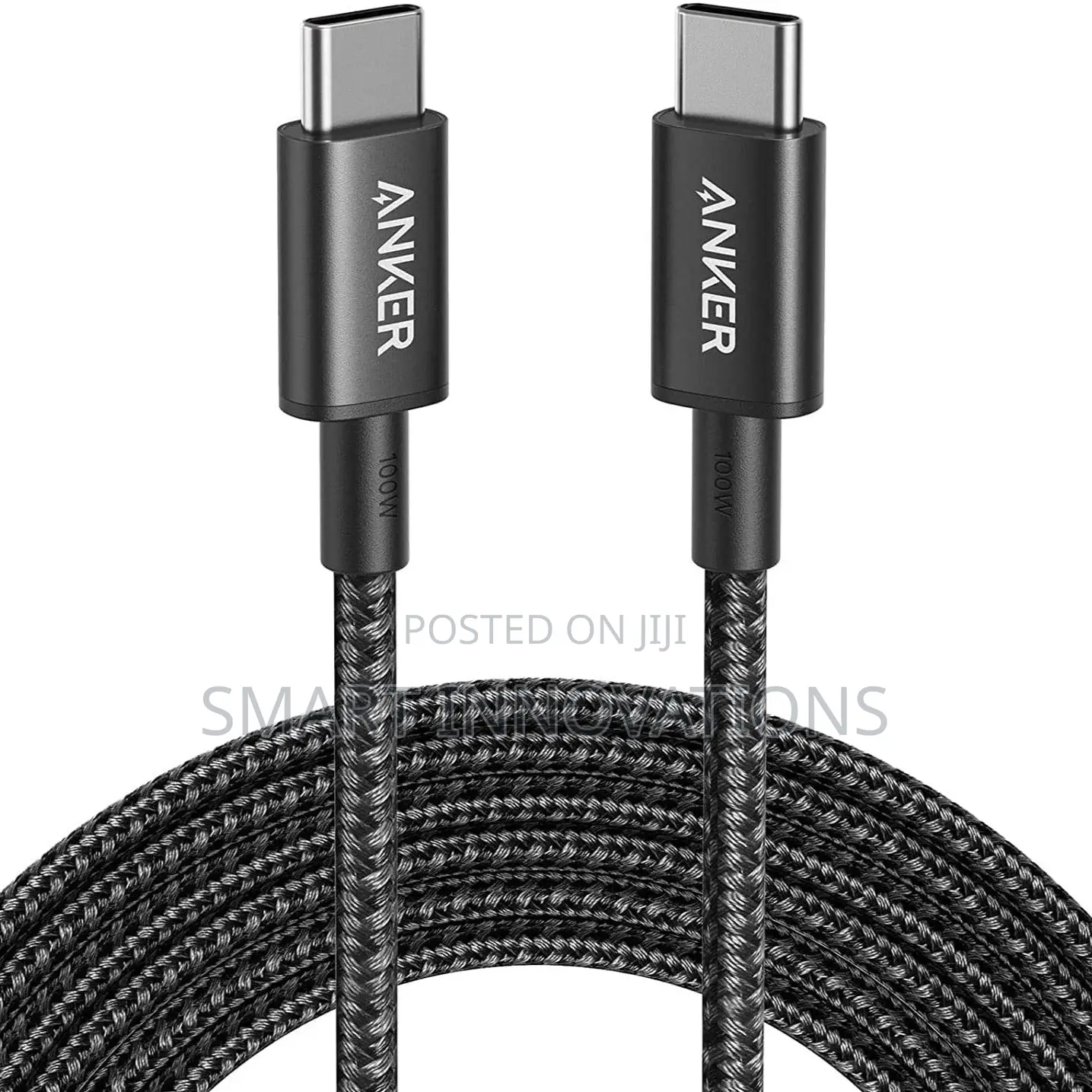 Nylon USB-C to USB-C 100W Cable