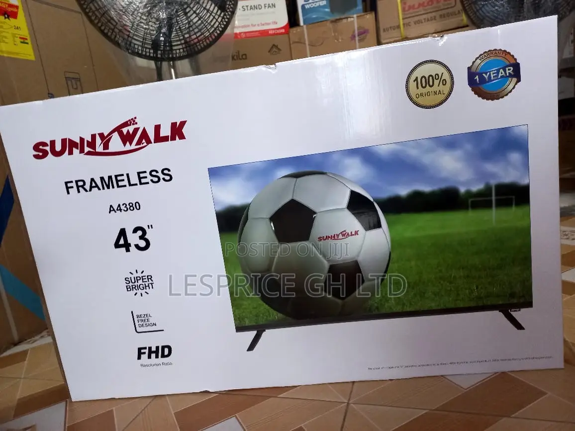 Frameless//Sunny Walk 43” FHD TV