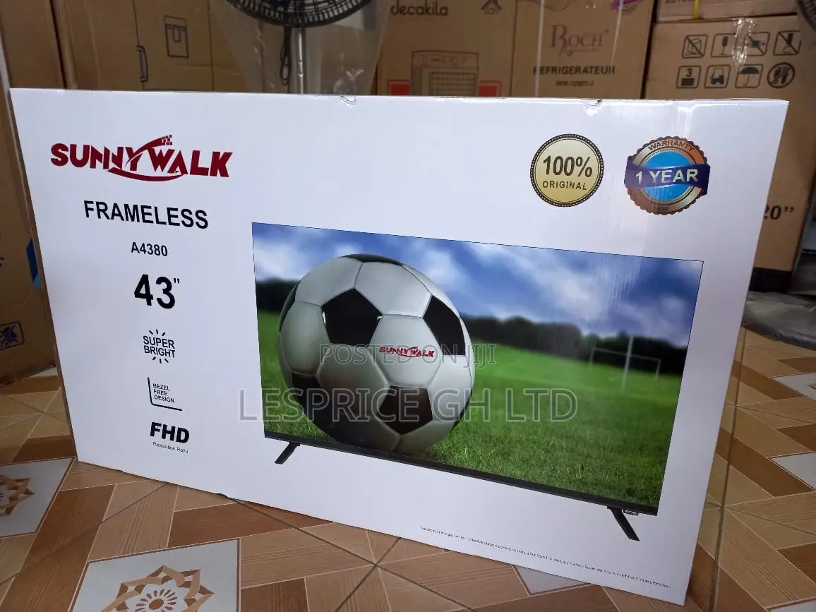 Frameless//Sunny Walk 43” FHD TV