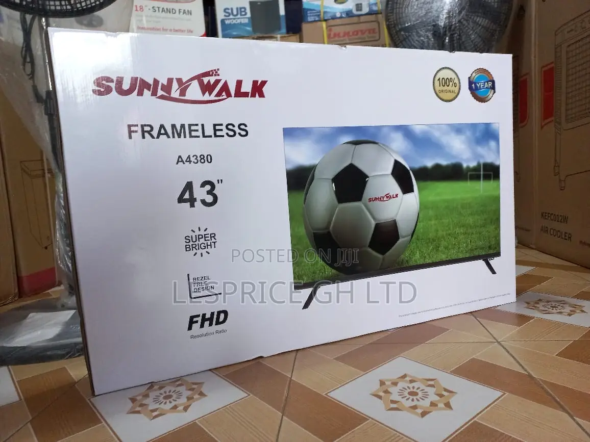 Super Bright ~Sunny Walk 43” Digital Satellite Tv