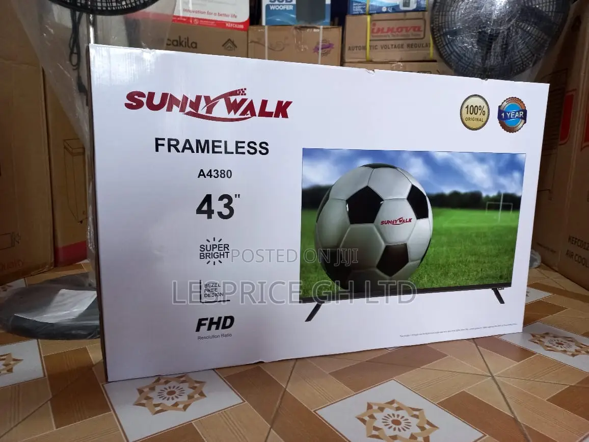 Super Bright ~Sunny Walk 43” Digital Satellite Tv
