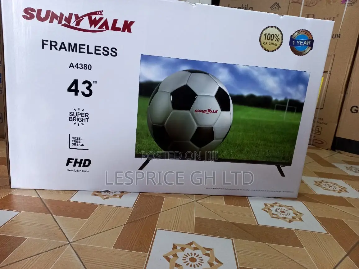 Energy Saving ~Sunny Walk 43” Digital Satellite Tv