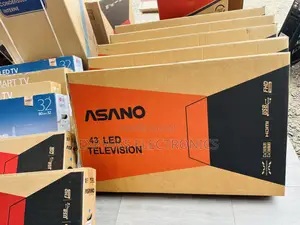 Very Affordable Slim Black Asano 43” Satellite