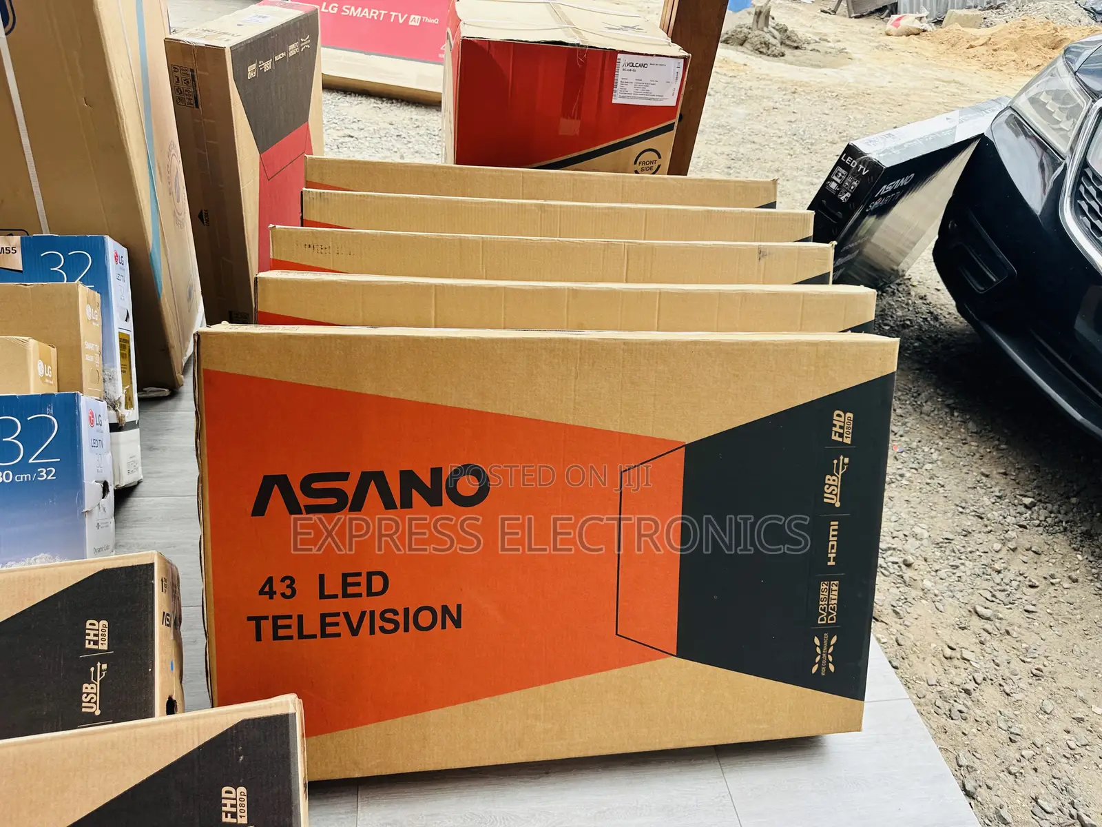 Available at 10gig Store FHD Satellite 43”Asano