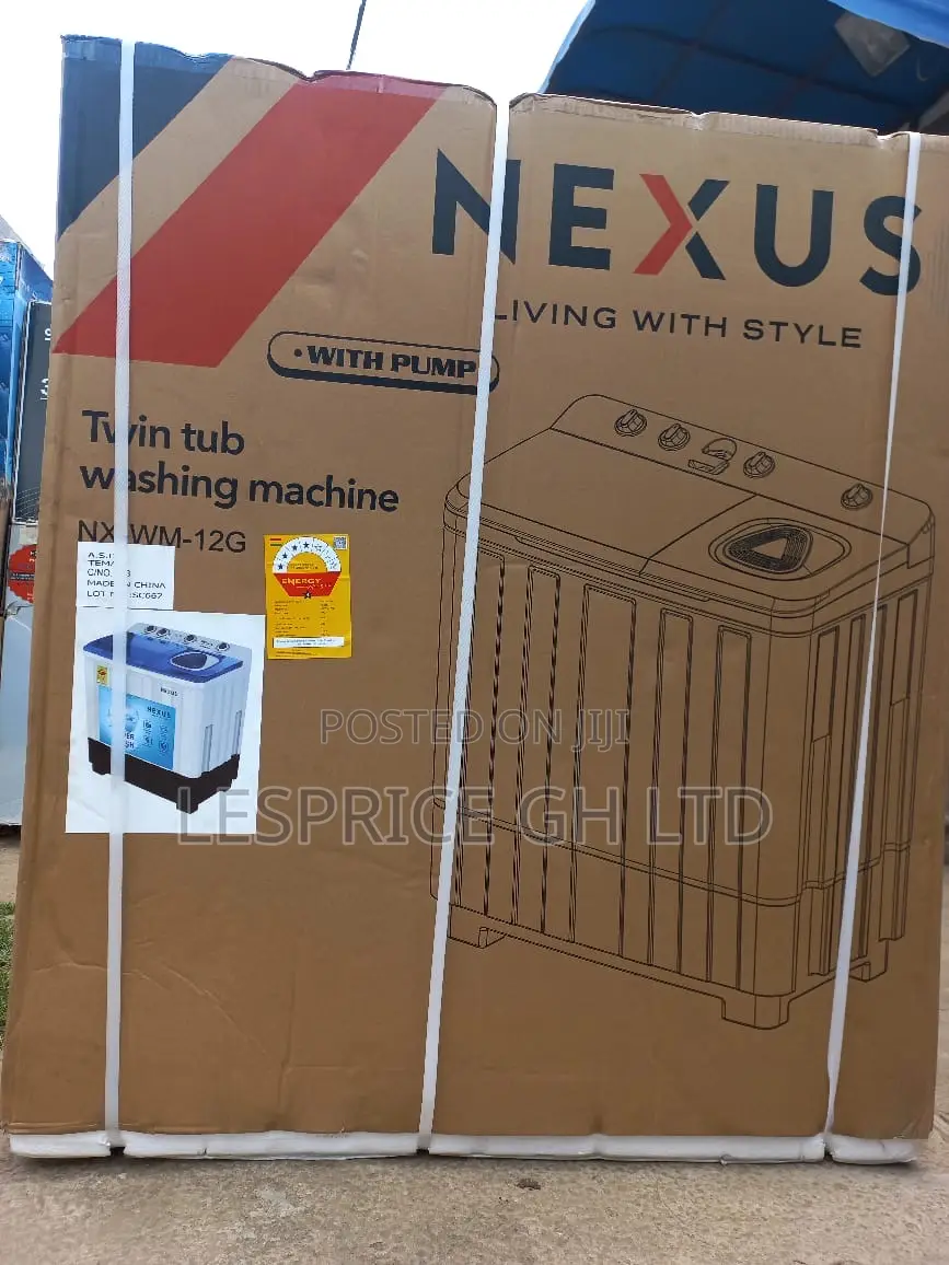 Nexus 12kg High Quality Washing Machine