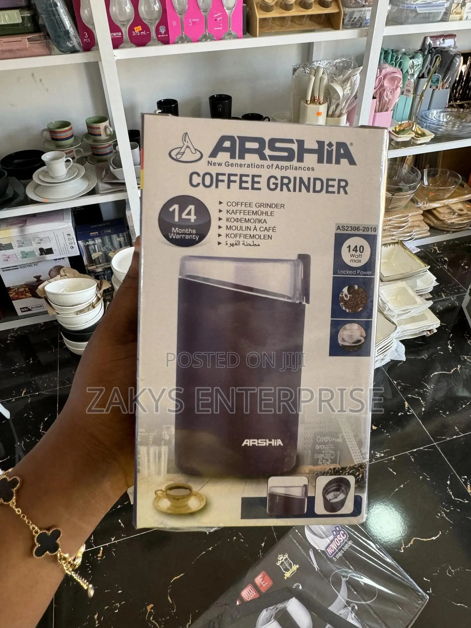 Arshia Electric Coffee Grinder